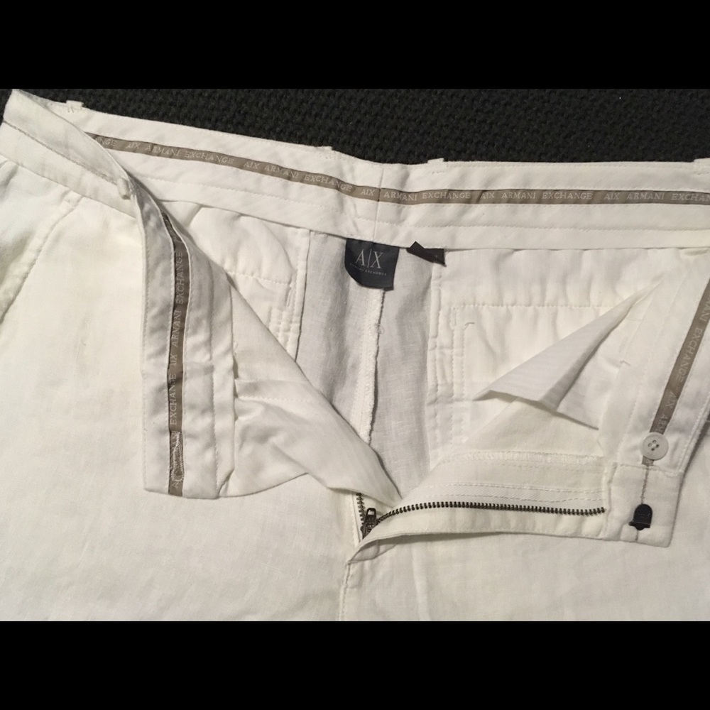 White Linen Pants: 32 Long